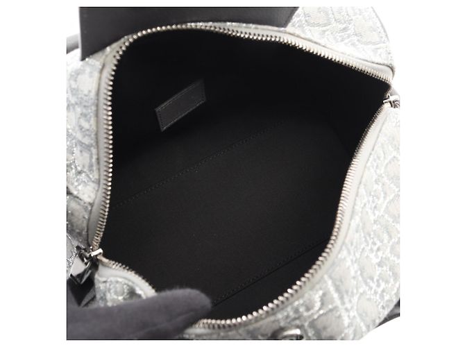 Borsa Dior LINGOT26 Langot Oblique Christian Dior Marrone - vista 3