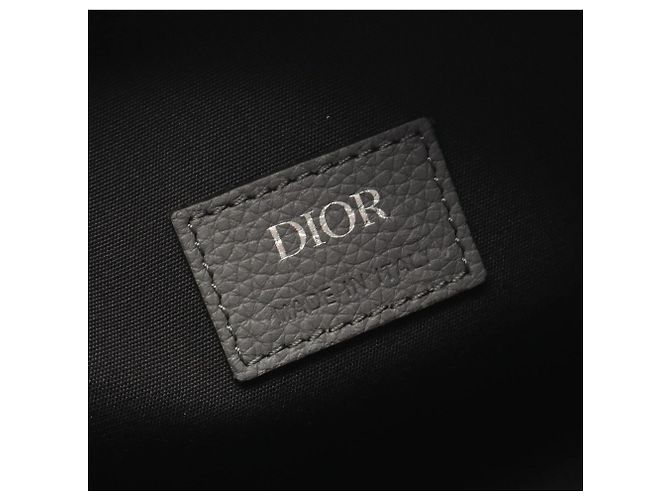 Borsa Dior LINGOT26 Langot Oblique Christian Dior Marrone - vista 4