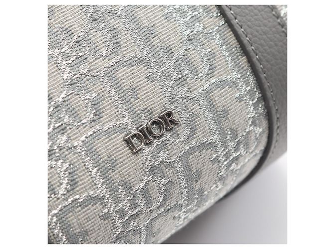 Borsa Dior LINGOT26 Langot Oblique Christian Dior Marrone - vista 5