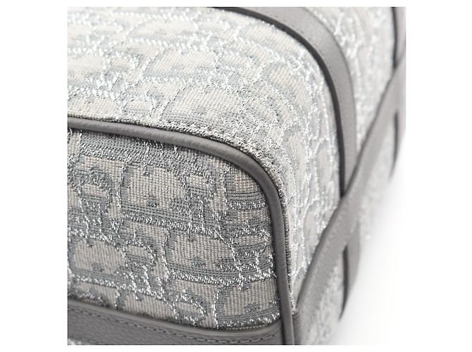 Borsa Dior LINGOT26 Langot Oblique Christian Dior Marrone - vista 7