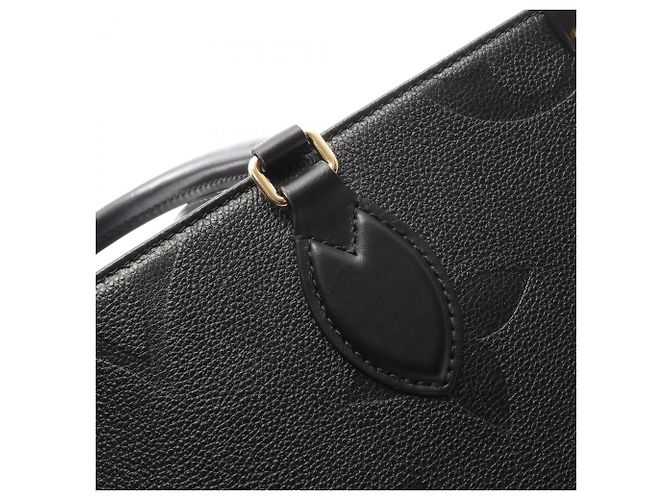 Borsa Tote OnTheGo MM Louis Vuitton Nero - vista 8