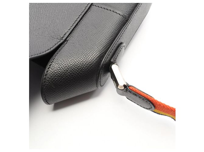Hermès Octagon Schultertasche Schwarz - Ansicht 9