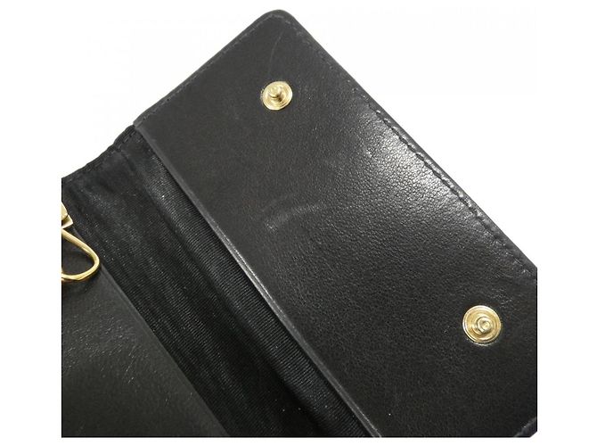Portachiavi Chanel Timeless CC Line Nero - vista 4