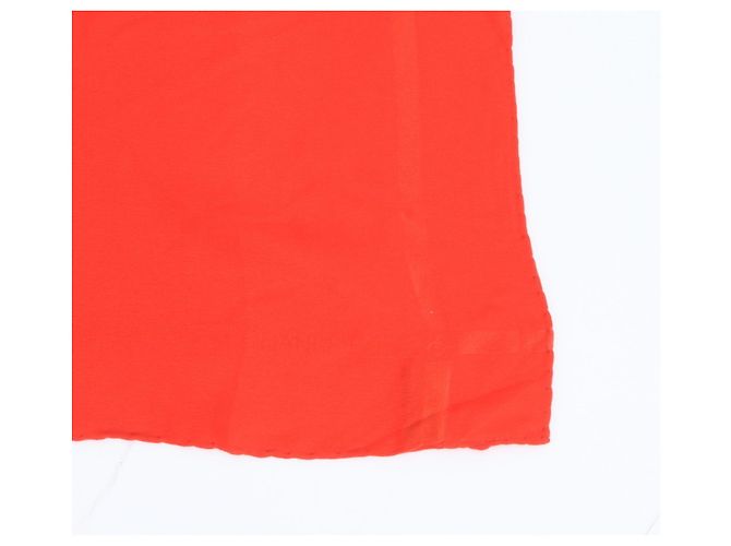 Bufanda/Bufanda de Seda Roja Chanel - Marca de Mujer - vista 4