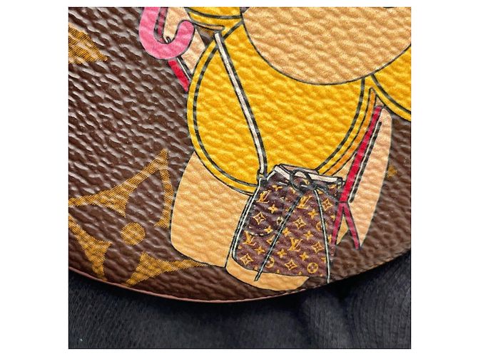 Carteira Longa Vivienne Monogram Louis Vuitton LOUIS VUITTON Porta Moedas Marrom - vista 7