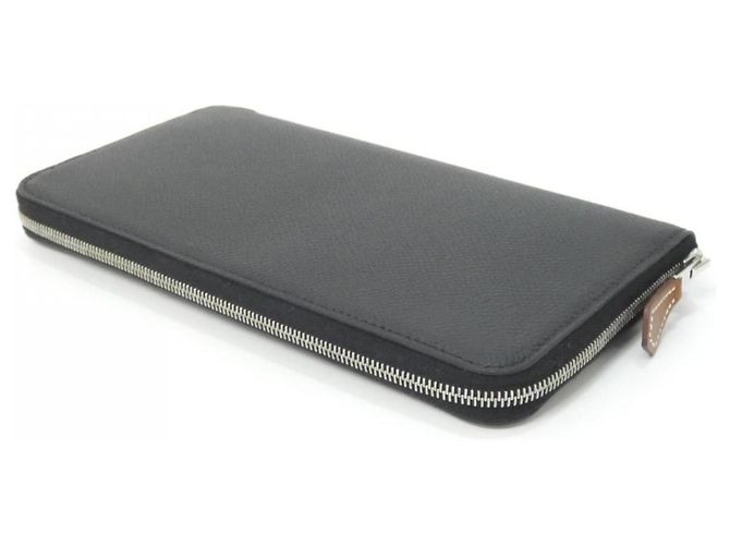 Hermès Hermes ONE TWO THREE Silk In Classic Wallet Black - view 2