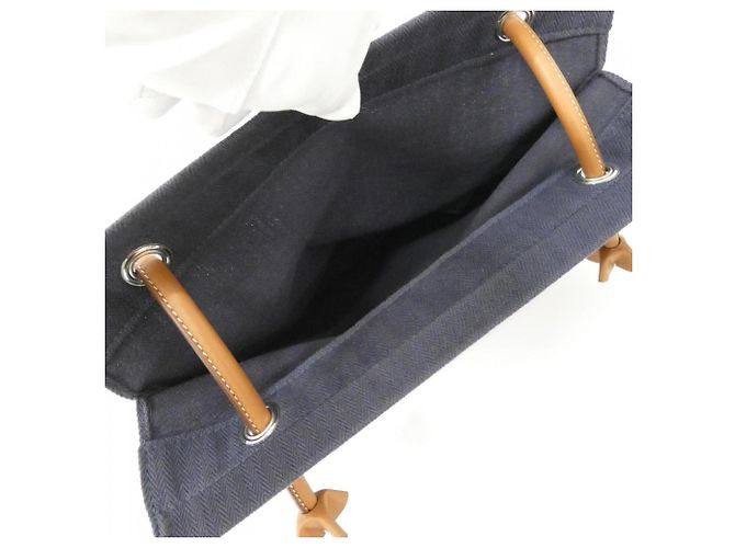 Aline Schultertasche Hermès Blau - Ansicht 8