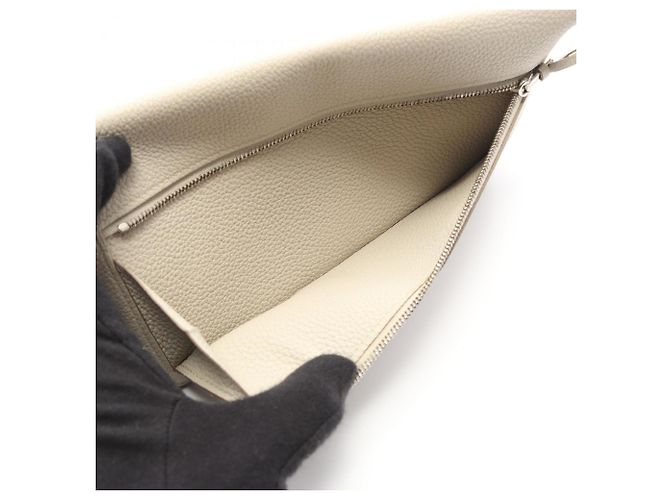 Cartera bi-fold larga Dogon de Hermès Crudo - vista 4