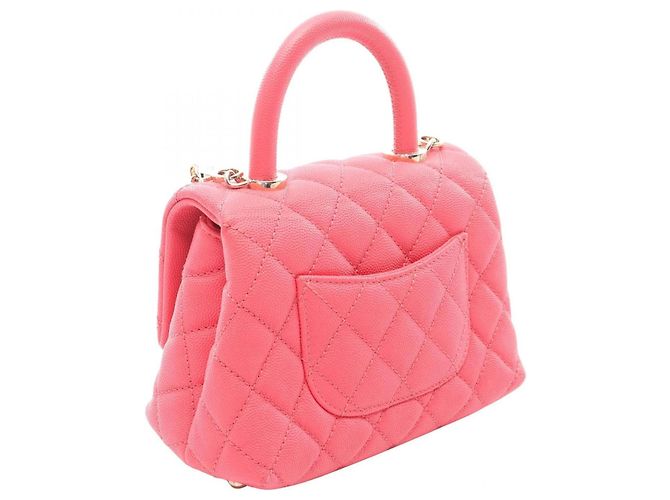 Chanel Coco Handle XXS Handbag Pink - view 2