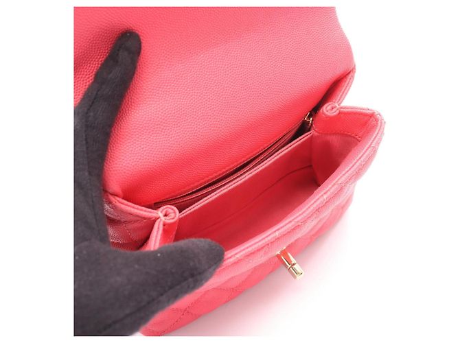 Chanel Coco Handle XXS Handbag Pink - view 3