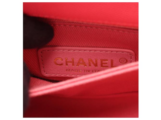 Chanel Coco Handle XXS Handbag Pink - view 4