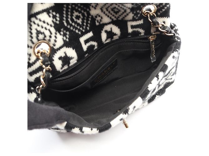 Chanel Coconeige Shoulder Bag Black White - view 3