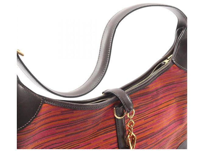 Borsa a Spalla Hermès Trim 35 Marrone Multicolore - vista 10
