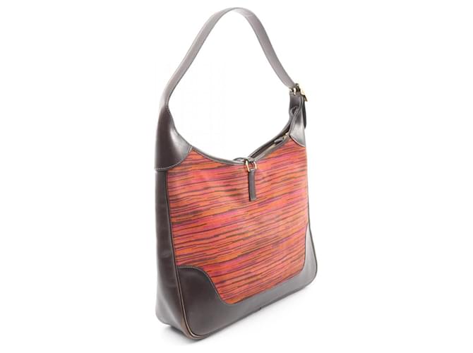 Borsa a Spalla Hermès Trim 35 Marrone Multicolore - vista 2