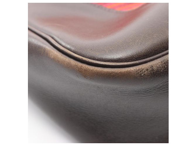Borsa a Spalla Hermès Trim 35 Marrone Multicolore - vista 5