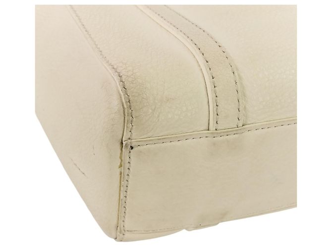 Borsa Tote Balenciaga Everyday Bianco sporco - vista 11