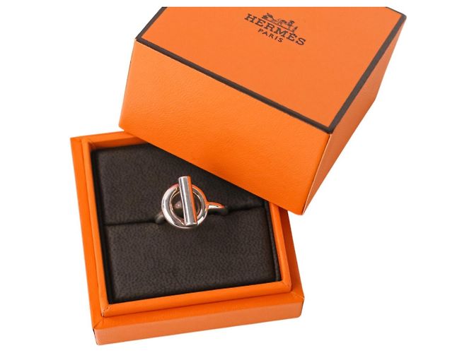 Ring Hermès Anillo HERMES Echappé MM Plata - vista 11