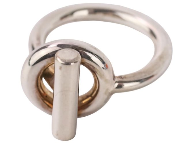 Ring Hermès Anillo HERMES Echappé MM Plata - vista 2