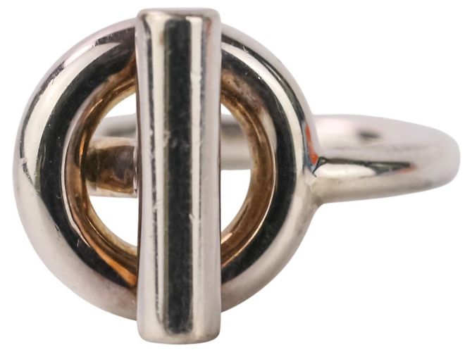 Ring Hermès Anillo HERMES Echappé MM Plata - vista 3