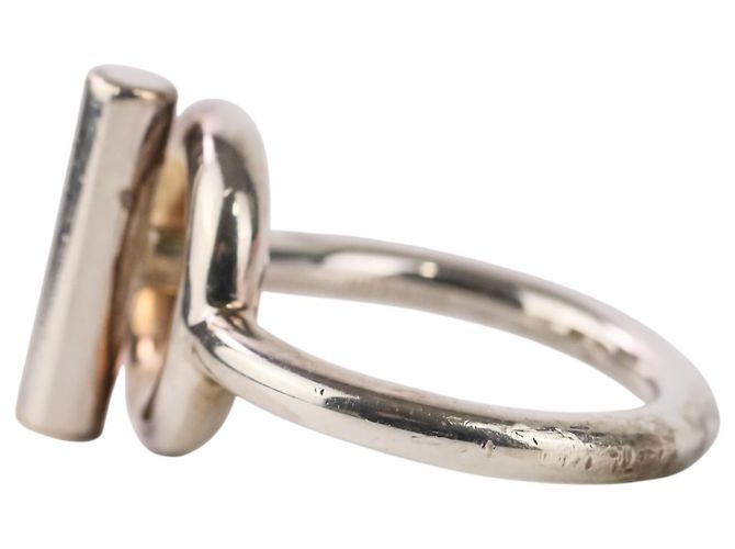 Ring Hermès Anillo HERMES Echappé MM Plata - vista 4