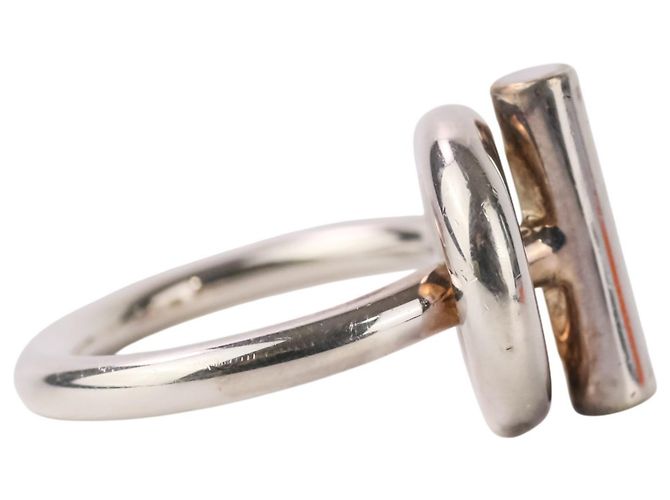 Ring Hermès Anillo HERMES Echappé MM Plata - vista 6
