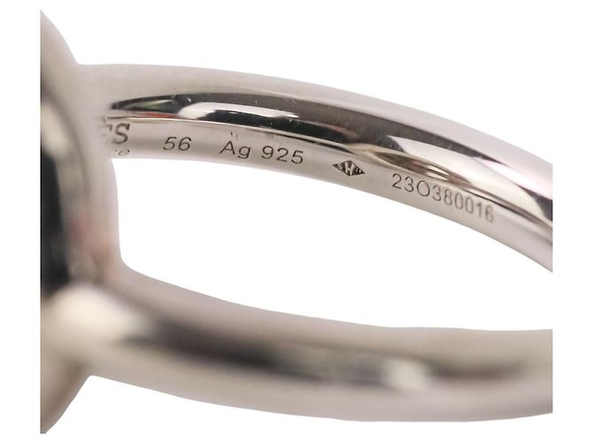 Ring Hermès Anillo HERMES Echappé MM Plata - vista 9