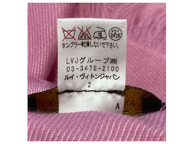 Monogramm Seiden-Wollschal von Louis Vuitton Pink - Ansicht 11
