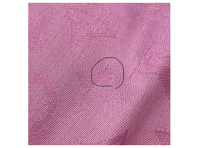 Monogramm Seiden-Wollschal von Louis Vuitton Pink - Ansicht 12