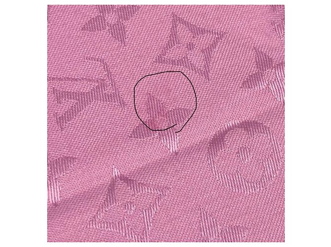 Monogramm Seiden-Wollschal von Louis Vuitton Pink - Ansicht 13