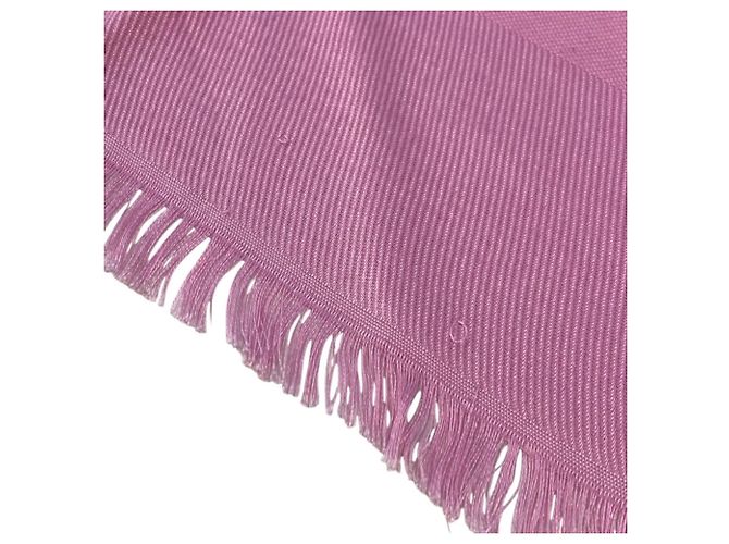Monogramm Seiden-Wollschal von Louis Vuitton Pink - Ansicht 14