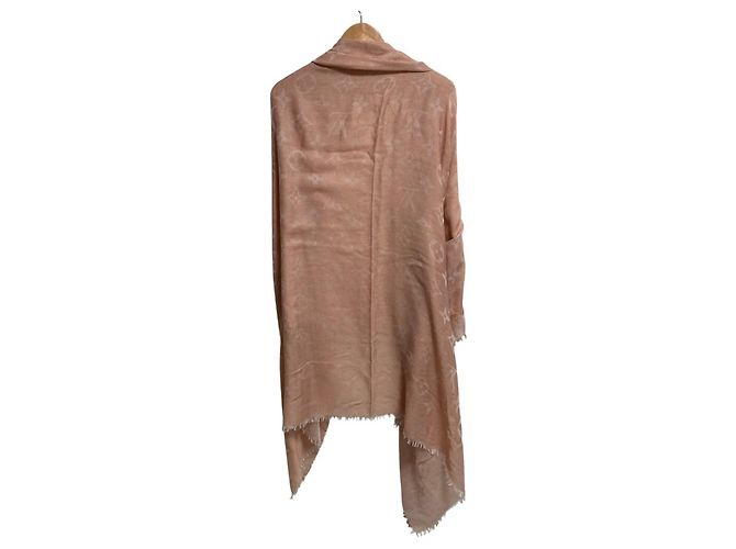 Monogramm Schal von Louis Vuitton Pink Beige - Ansicht 2