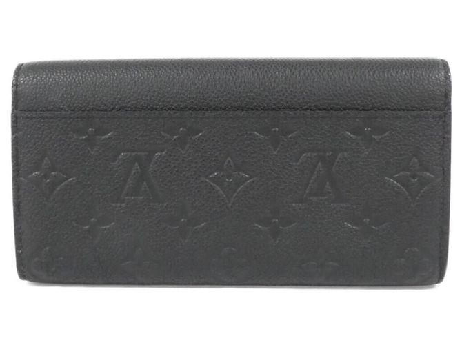 Portafoglio Sarah Monogram Empreinte Louis Vuitton Nero - vista 2