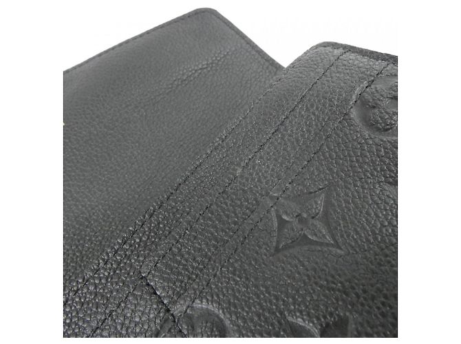 Portafoglio Sarah Monogram Empreinte Louis Vuitton Nero - vista 6