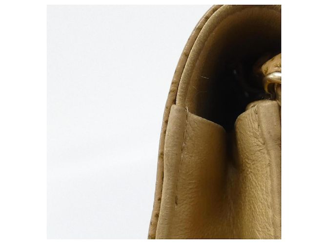 Cartera de Cadena CC Timeless de Chanel Beige - vista 5