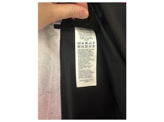 Alexander McQueen Solarized Blumenmuster Twill Anzugset Schwarz Weiß Rot Blau - Ansicht 5