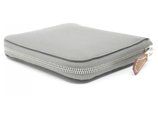 Silk In Hermès COLLIER DE CHIENS Seda en billetera compacta Castaño - vista 2