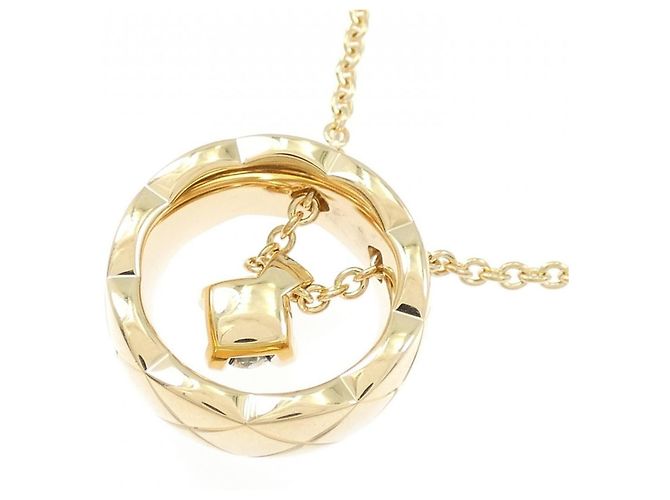 Collana Coco Crush di Chanel Giallo - vista 4