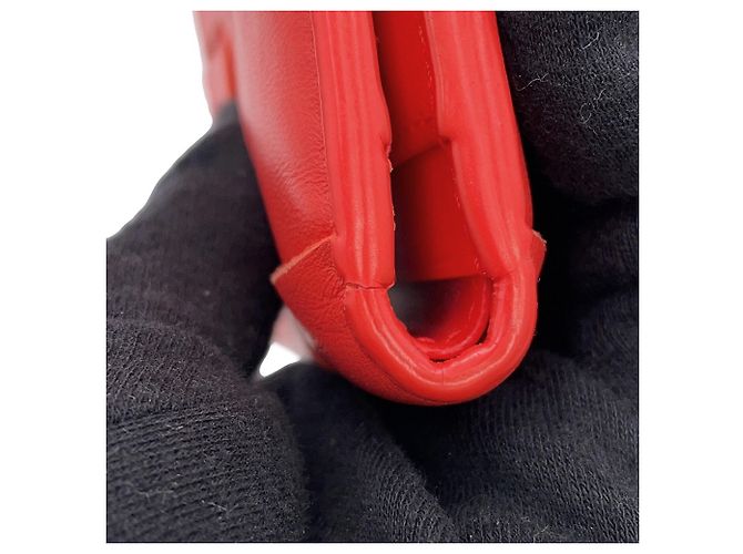 Portafoglio pieghevole in pelle Cassette Medium di Bottega Veneta - vista 10