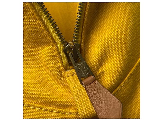 Hermès Pochette Bolide GM Donna HERMES Giallo - vista 12