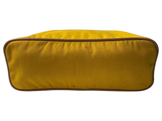 Hermès Pochette Bolide GM Donna HERMES Giallo - vista 5
