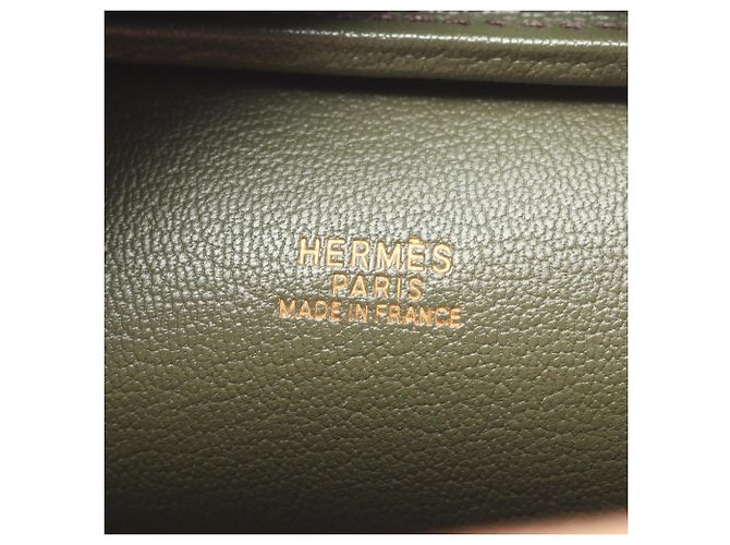 Borsa Mini Plume Hermès, Chèvre, Donna, Marrone - vista 4