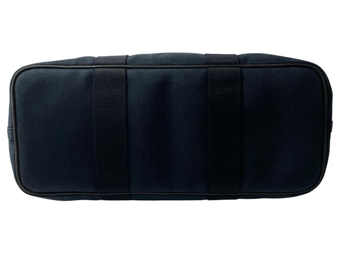 Hermès Damen Valparaiso MM Canvas Tote Bag Schwarz - Ansicht 5