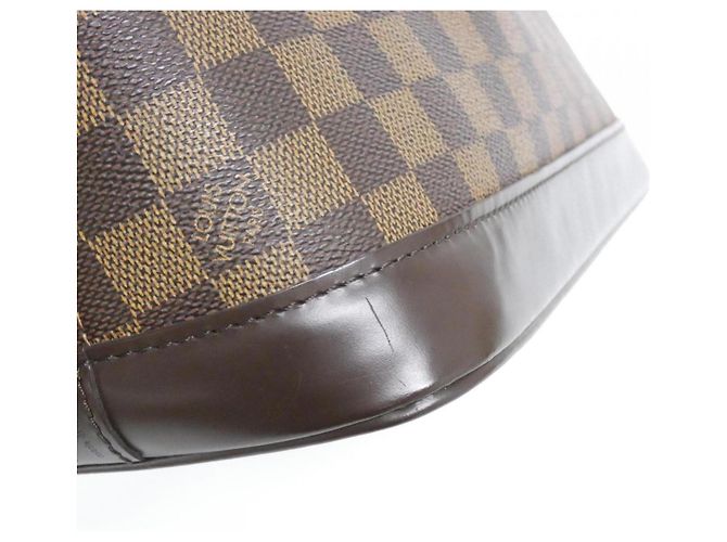 Borsa Alma PM Damier Louis Vuitton Marrone - vista 4