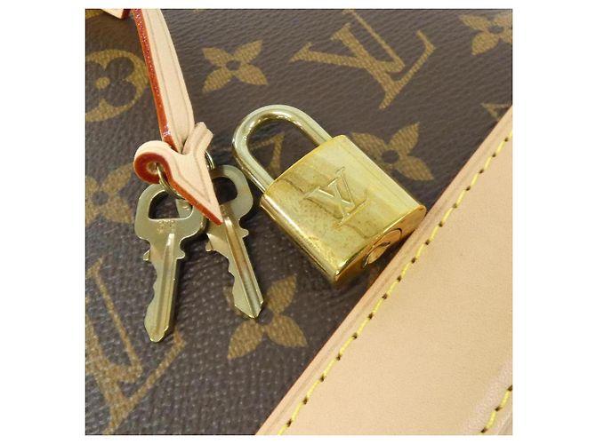 Zaino Alma Monogram Louis Vuitton Marrone - vista 5