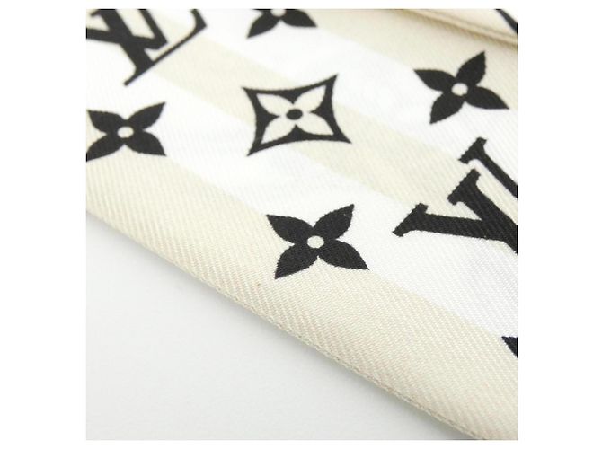Bufanda Bandeau BB Ocean de Louis Vuitton Beige - vista 3