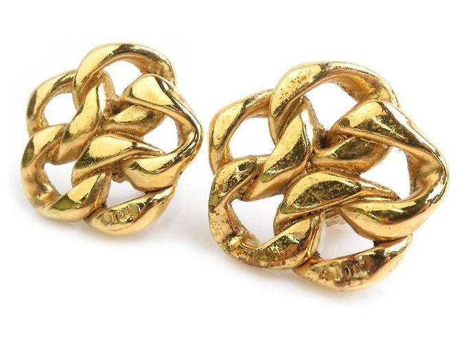 Orecchini a clip dorati Chanel D'oro - vista 2
