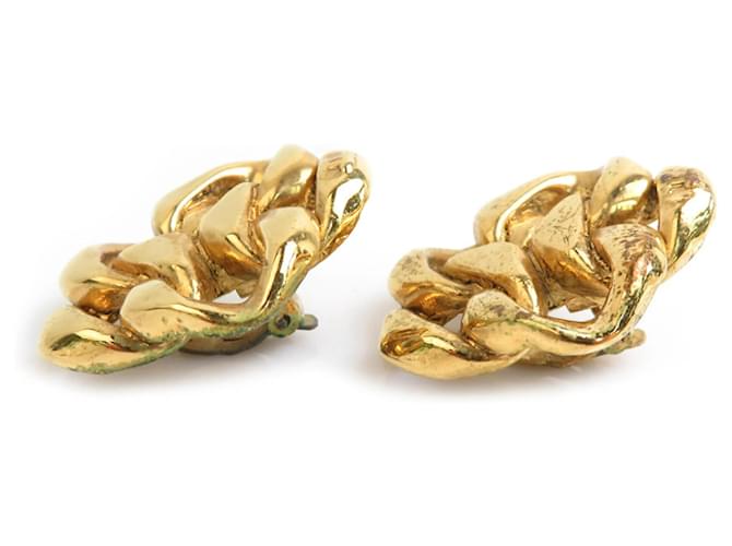 Orecchini a clip dorati Chanel D'oro - vista 3