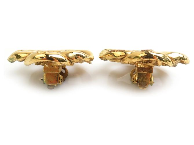 Orecchini a clip dorati Chanel D'oro - vista 4