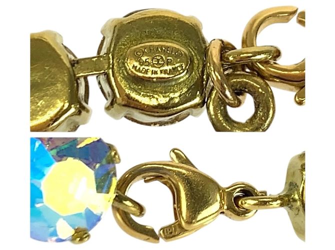 Cavigliera vintage Coco Mark di Chanel D'oro - vista 7