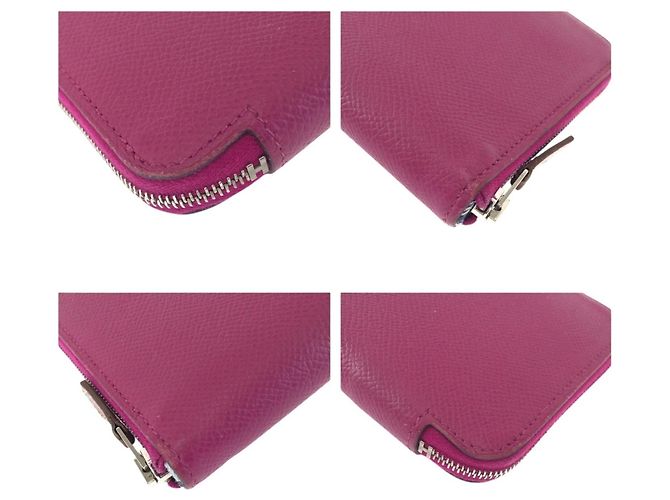 Cartera Larga Azap de Hermès en Rosa Tyrien - vista 4
